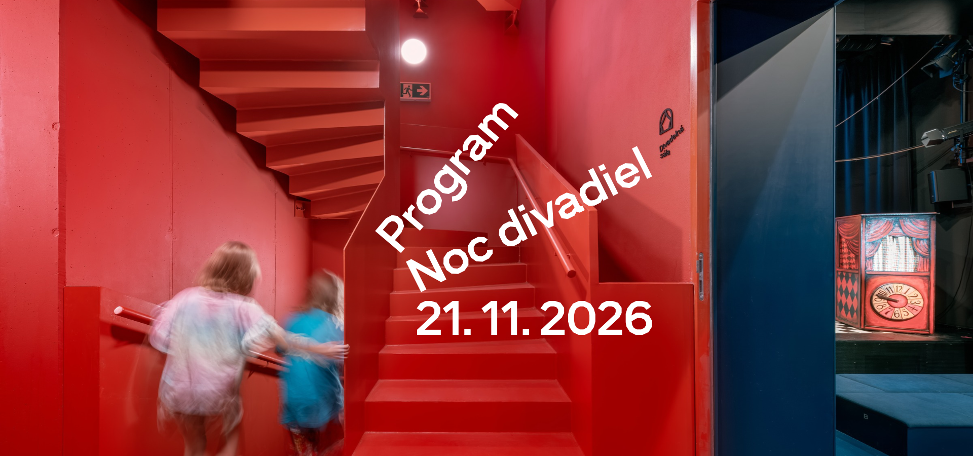 Noc divadiel v továrni na radosť